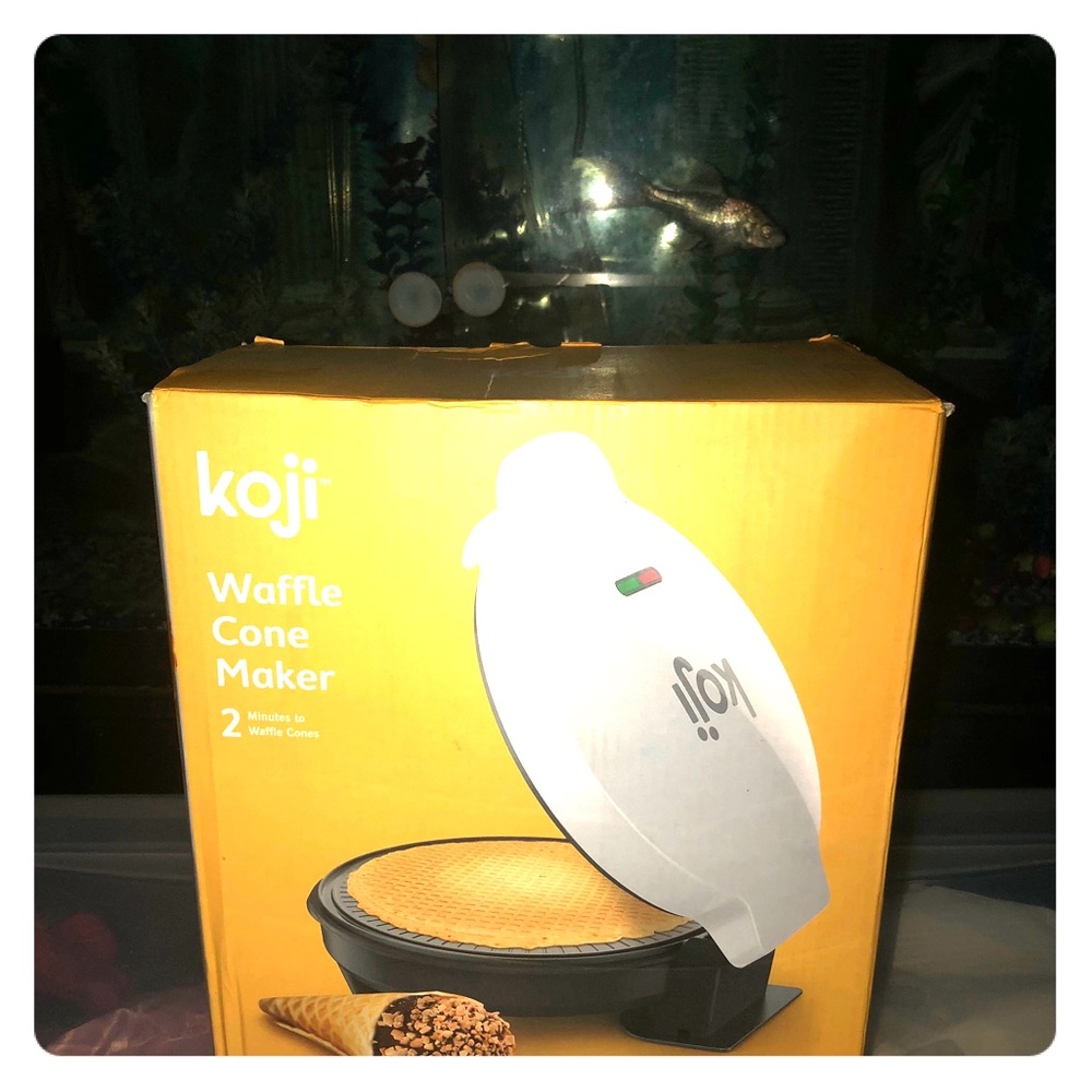 New ice cream waffle maker